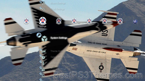 USAF Thunderbirds v1.1 Theme