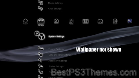 Vickie6 Black NXE – Best PS3 Themes